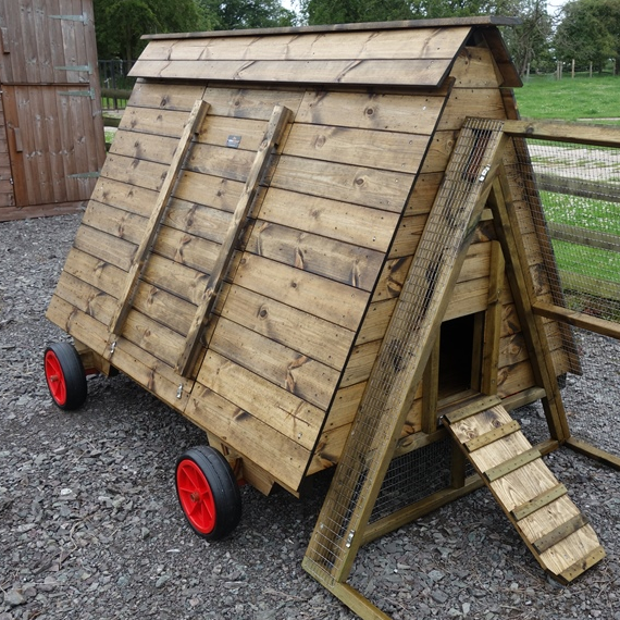 Quality Wooden Chicken Ark - Smiths Sectional Buildings